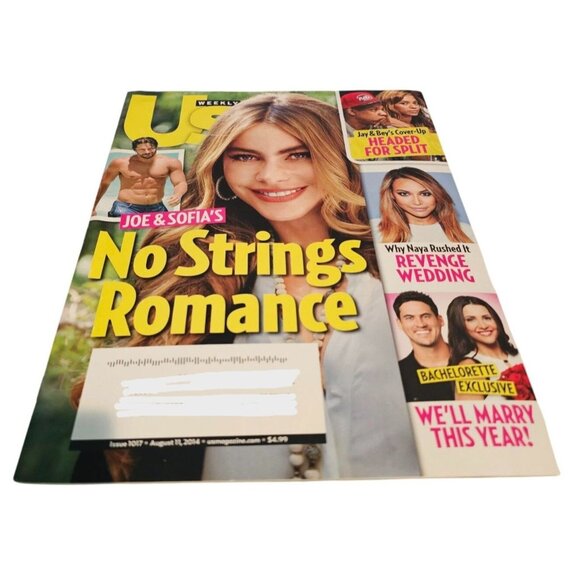 US Weekly Magazine Aug 11 2014 Sofia Vergara Joe Manganiello Beyonce Naya Rivera - Picture 1 of 4